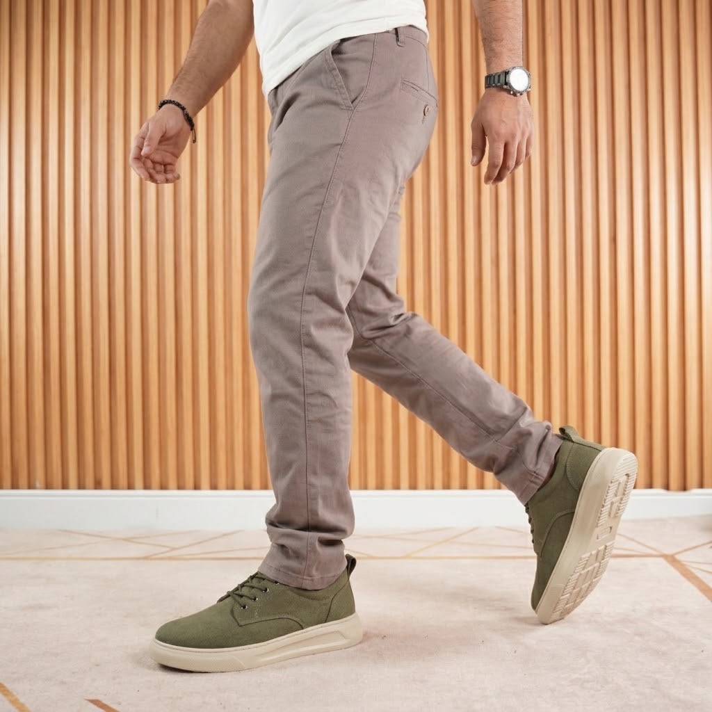 Pantalon La Toile Homme – Coupe Slim Confort