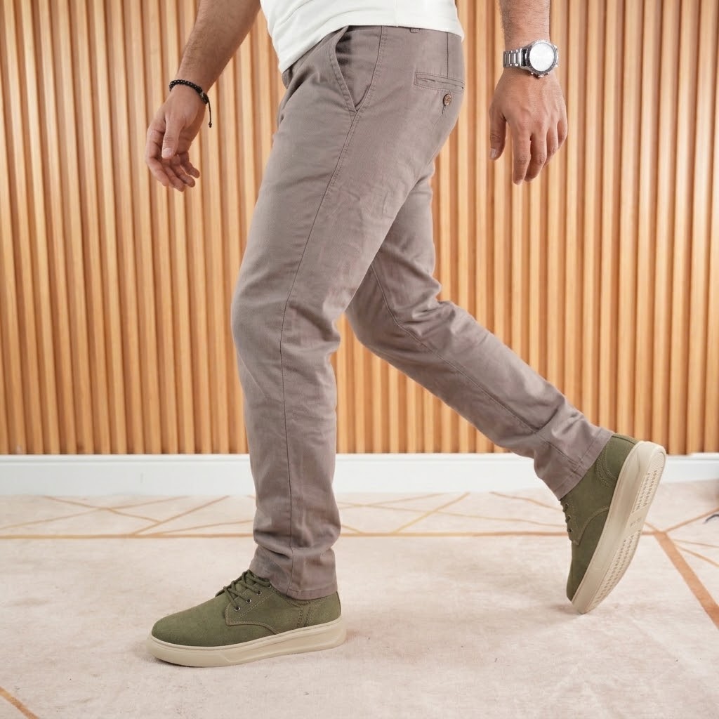 Pantalon La Toile Homme – Coupe Slim Confort