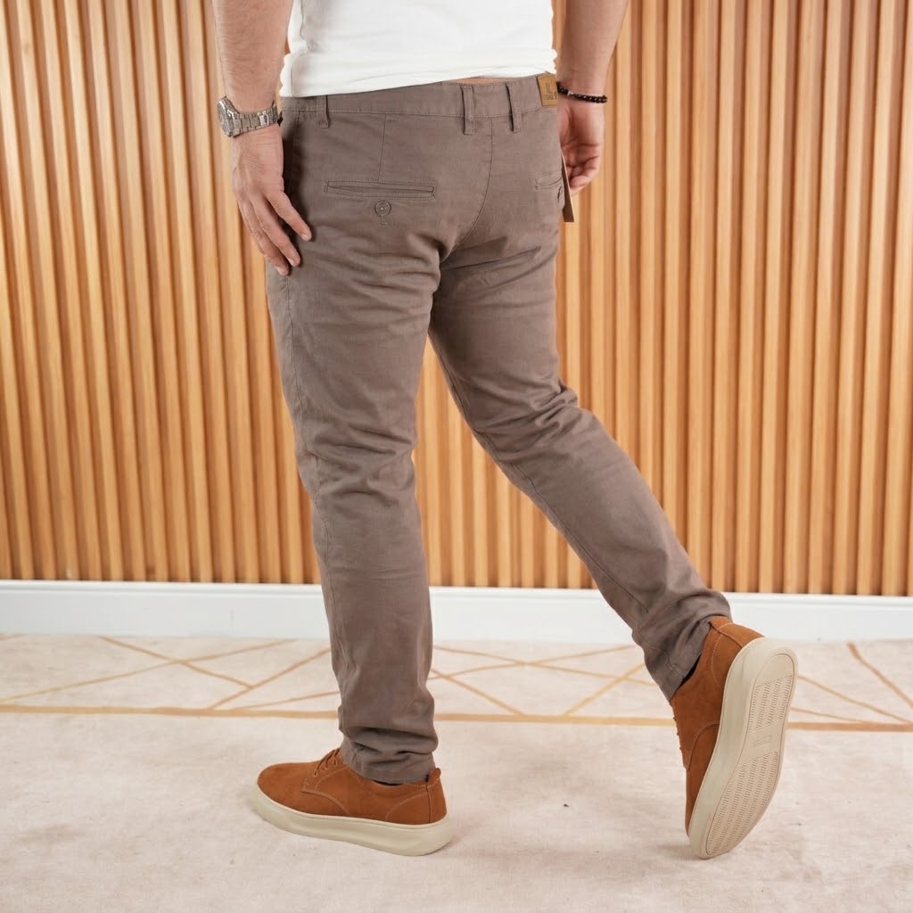 Pantalon La Toile Homme – Coupe Slim Confort