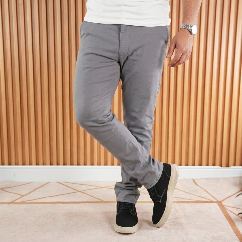 Pantalon La Toile Homme – Coupe Slim Confort